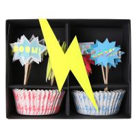 Muffinbackkit Superhelden von MeriMeri